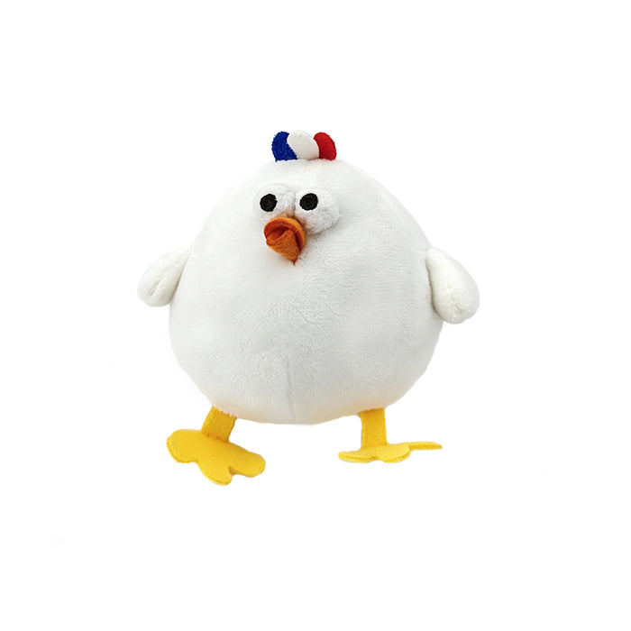 MINISO FAMILY France Series – Ciondolo pollo bianco da 3.5 pollici