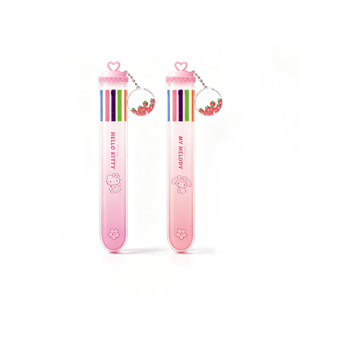 Sanrio Characters Strawberry Season Series – 10-Color Ballpoint Pen PDQ
