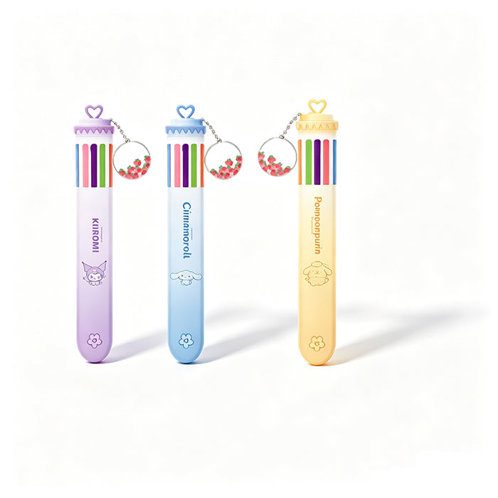 Sanrio Characters Strawberry Season Series – Set B 10-Color Ballpoint Pen PDQ Display