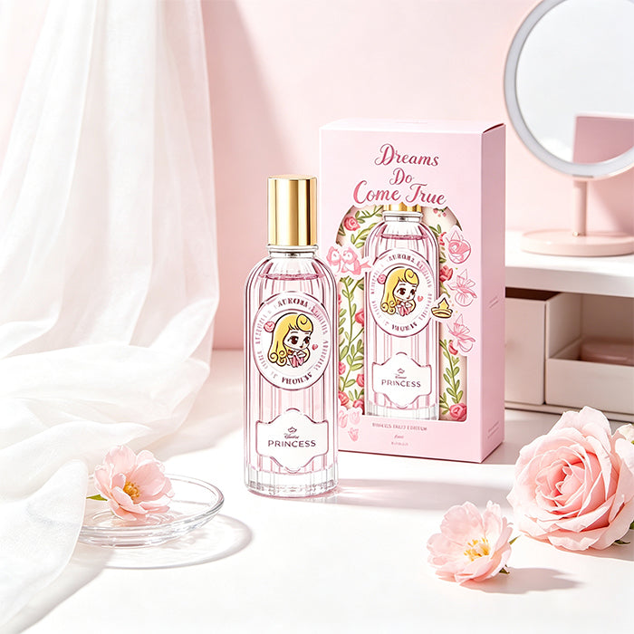 Disney Princess Fantasy Floral Mirror Eau de Toilette for Women – Aurora