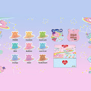 Care Bears "Lili Planet" Series Mini Figures