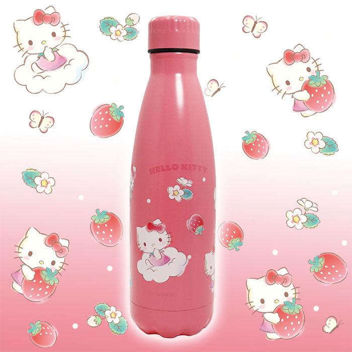 Sanrio Characters Strawberry Season Series – 500mL Double-Walled Cola-Style Insulated Bottle