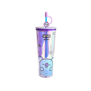 BT21 Series - Double-Walled Plastic Tumbler with Straw 800mL (KOYA)