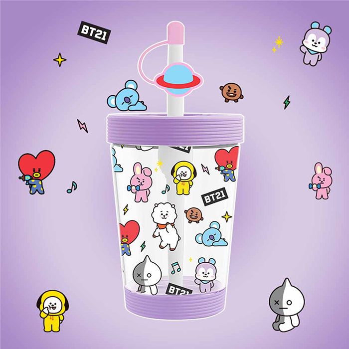 BT21 Series – Portable Plastic Cup (535mL)