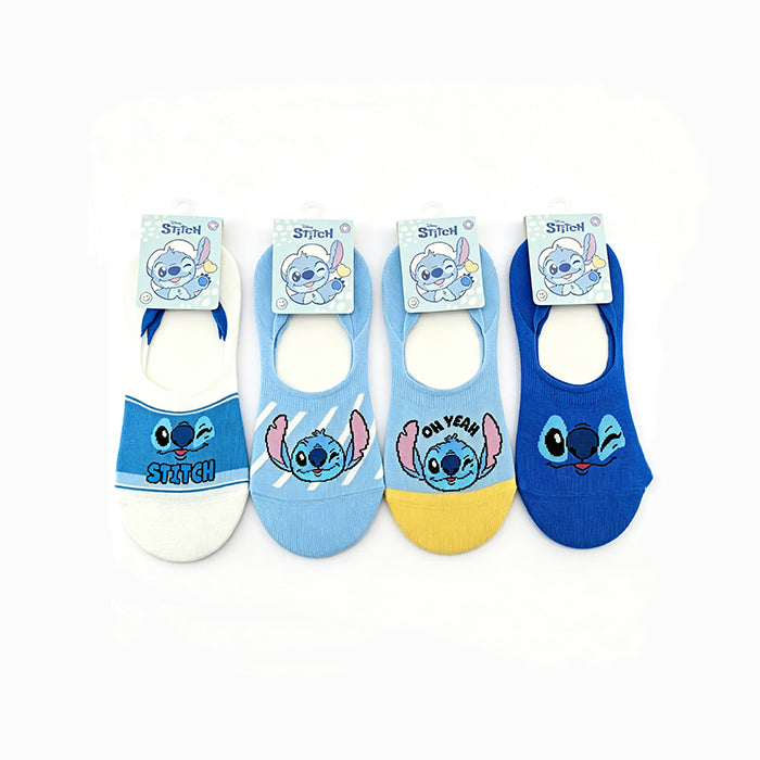 Disney Stitch single/double pack boat socks