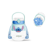 Disney Stitch Series – 1300mL Plastic Cup with Strap and Dual-Drinking Design