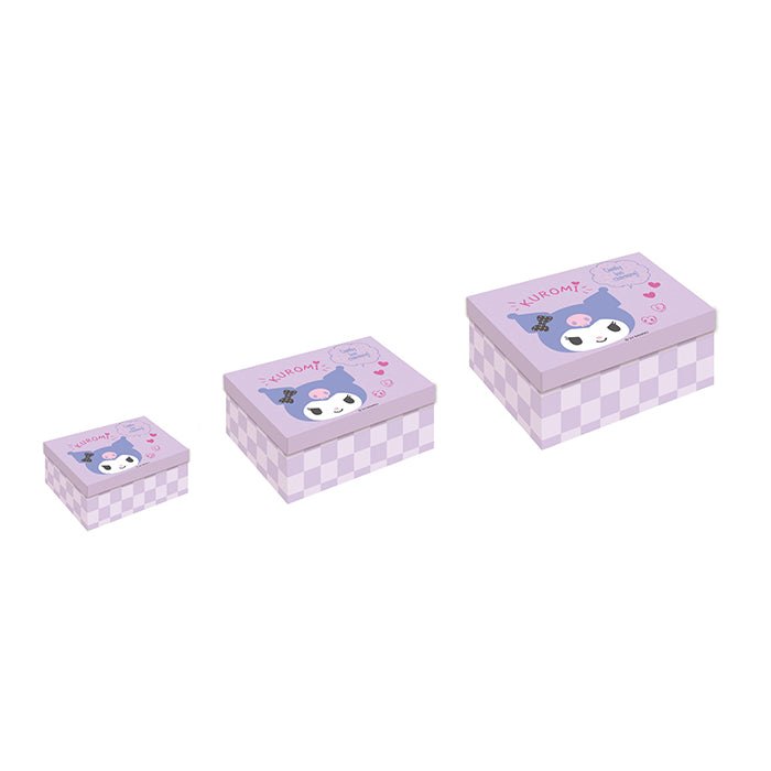 Sanrio Characters "Friends" Series – Rectangular Gift Boxes (Assorted 3 Sizes)