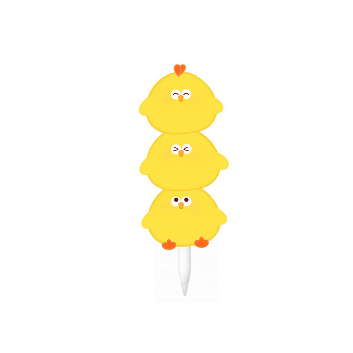 "Vitality & Delicious" Series – Little Chick PU Stress-Relief Ballpoint Pen (1.0mm, Black)