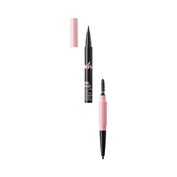 Minimalist Series 3-in-1 Eyeliner, Eyebrow Pencil & Spoolie Brush