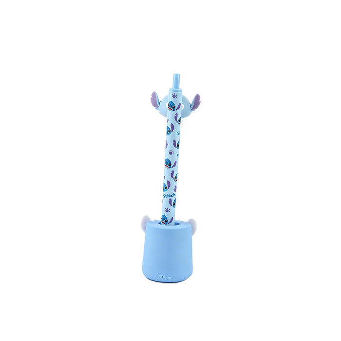 Set di penne a sfera a forma di Stitch, Disney Stitch Series (punta da 1,0 mm, inchiostro nero)