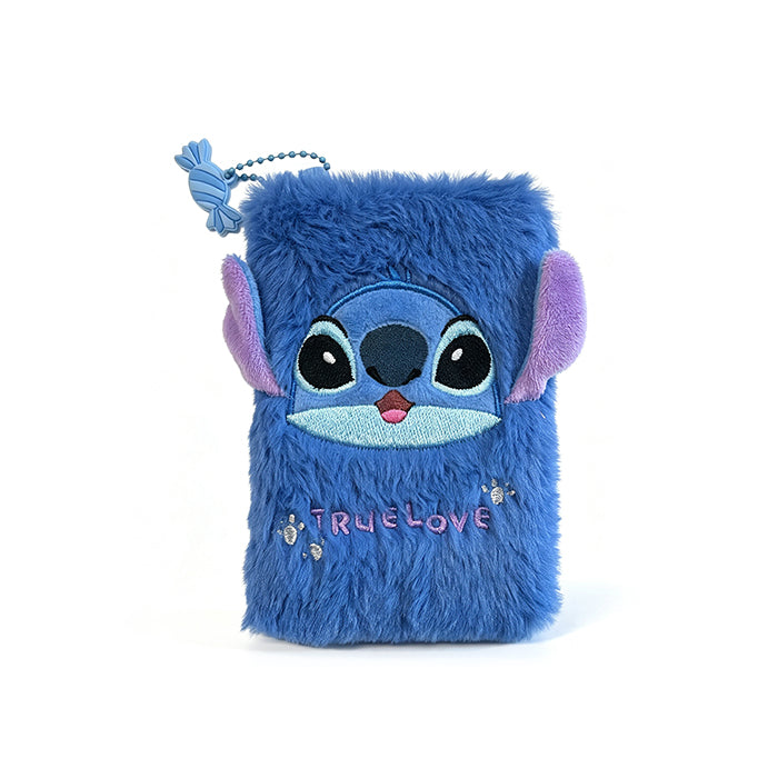 Disney Stitch Series – Taccuino A6 Rilegato con Ciondolo Peluche Stitch