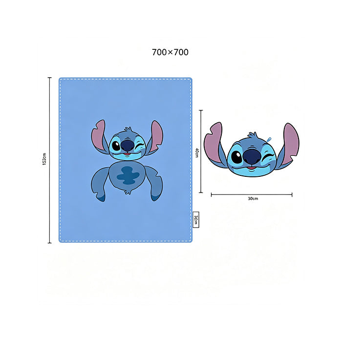 Disney Stitch Series – Alien Casual Throw Blanket