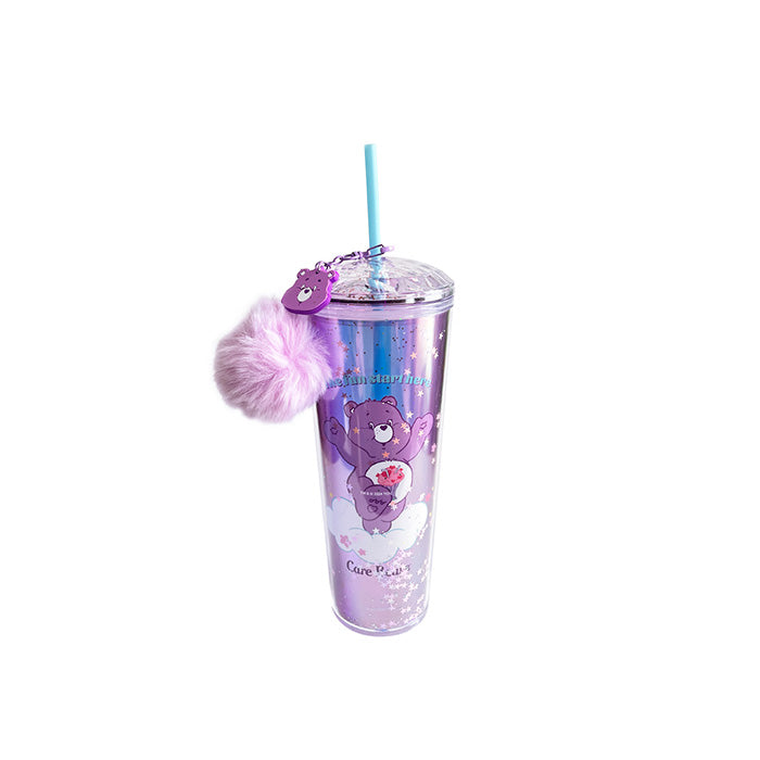 Care Bears Series – 800mL Glittery "Big Baby" Straw Cup