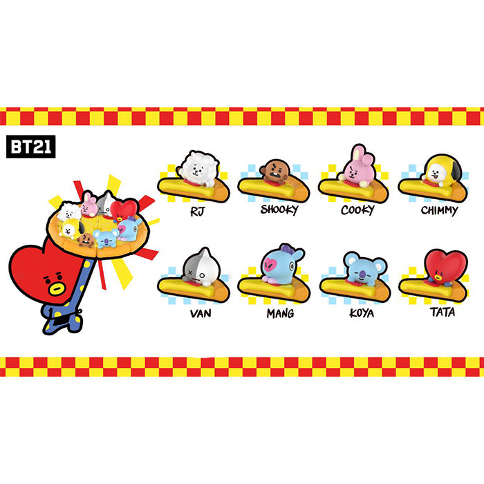 MINISO BEAN BT21 Pizza Series