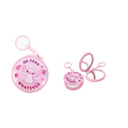 Disney Charm con Specchio e Sabbia Mobile Serie Rosa – Stitch
