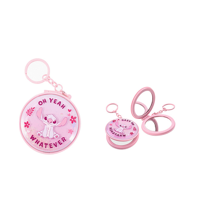 Disney Pink Series Quicksand Mirror Charm – Stitch