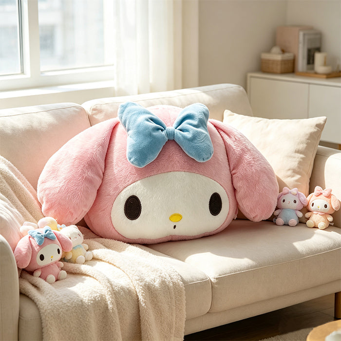 Sanrio Character Head-Shaped Cushion Series