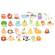 "Everything Has an Attitude" Series: MINISO Plush Stick-Ons