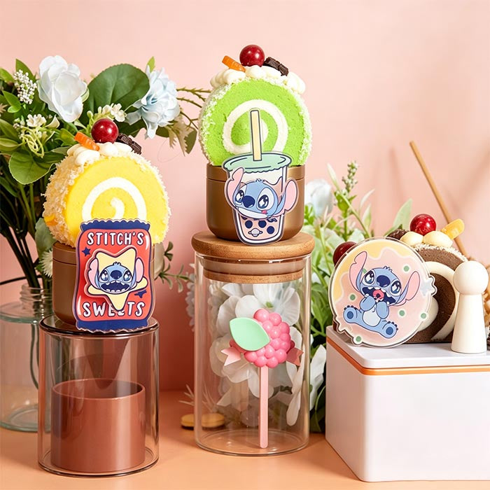 Disney Stitch Foodie Party Series – Spinning Fridge Magnet