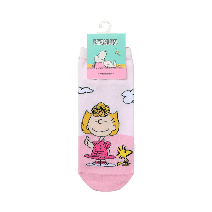 Snoopy Colorful Retro Series Two-Pair Short Socks