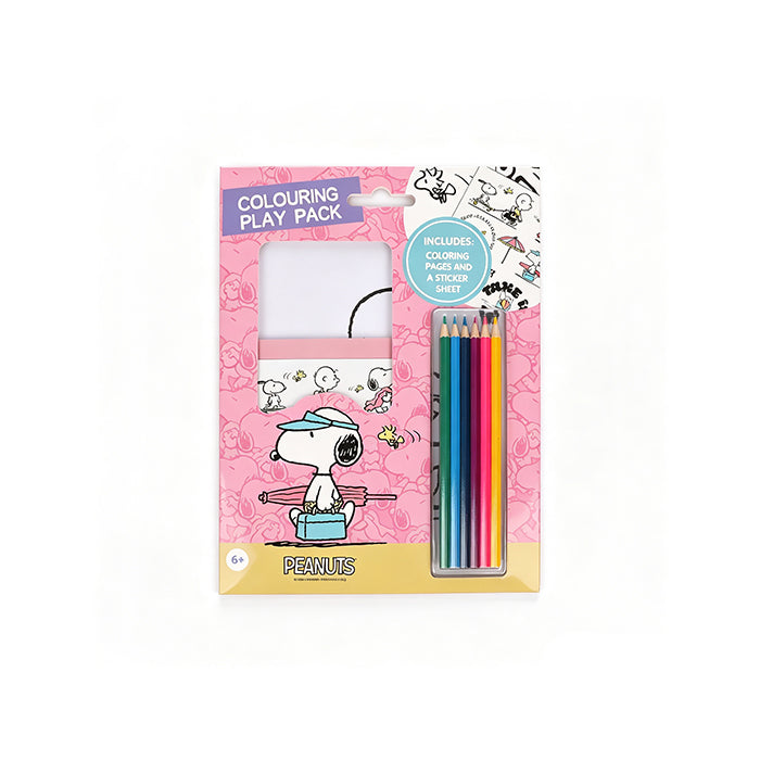 Snoopy Summer Travelogue Series – Set da Colorare