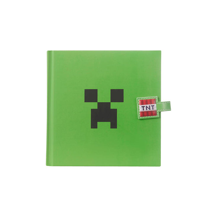 Serie Minecraft – Quaderno con chiusura magnetica quadrata