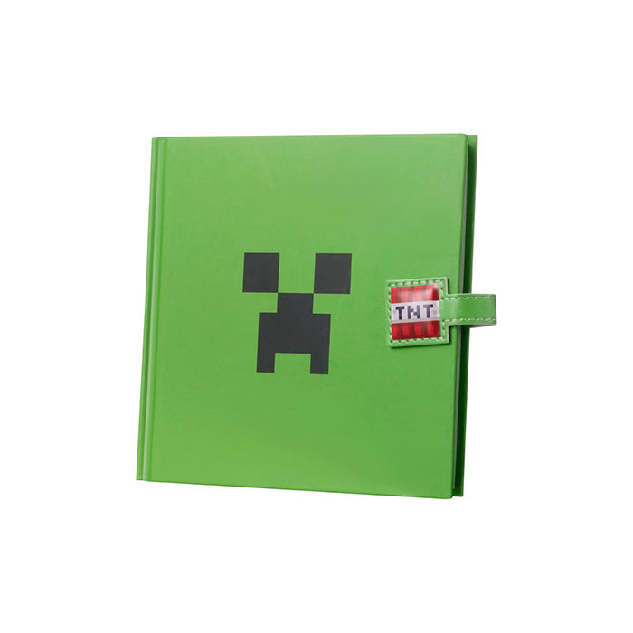 Serie Minecraft – Quaderno con chiusura magnetica quadrata