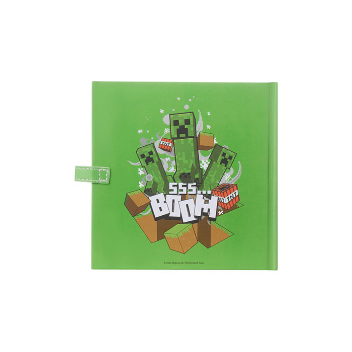 Serie Minecraft – Quaderno con chiusura magnetica quadrata