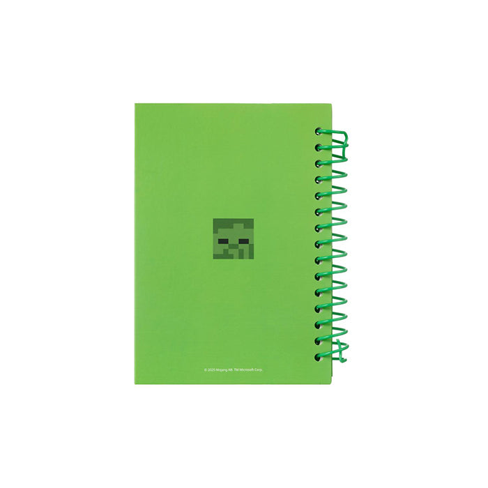 Serie Minecraft – Quaderno a spirale con fustelle