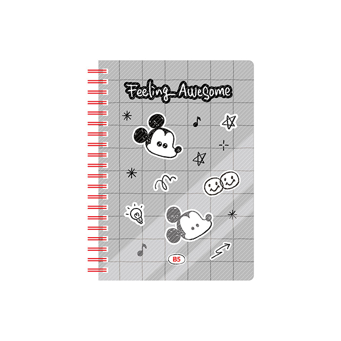 Disney Topolino Magico – Quaderno a spirale B5 in PP