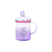 BT21 Baby Superstar Series – Glass Cup with 3D Figure Lid (640mL)