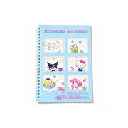 Hello Kitty and Friends "Gummy Dream Factory" Series - Quaderno a Spirale con Finestra Trasparente