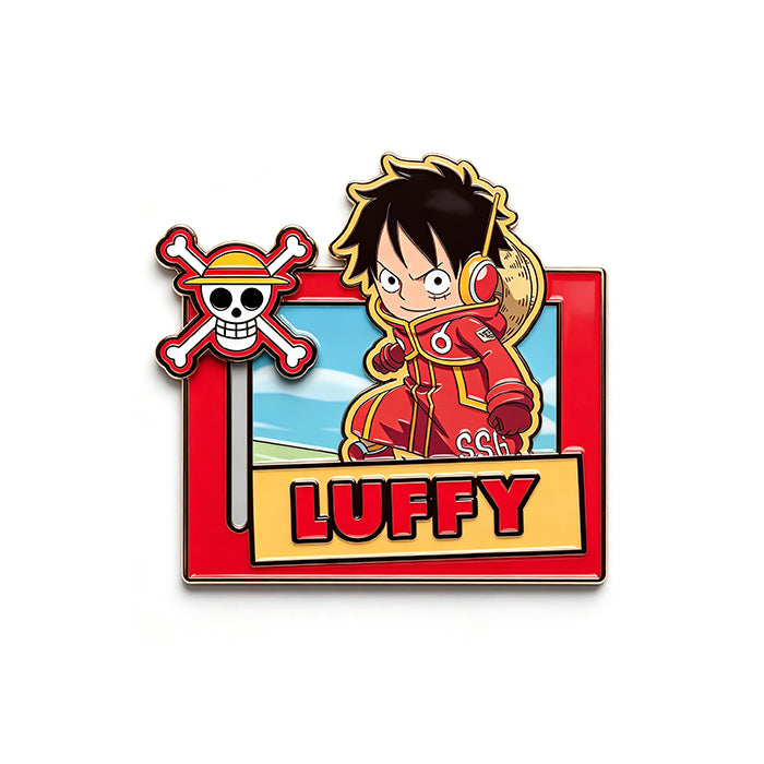 Distintivi metallici della serie One Piece