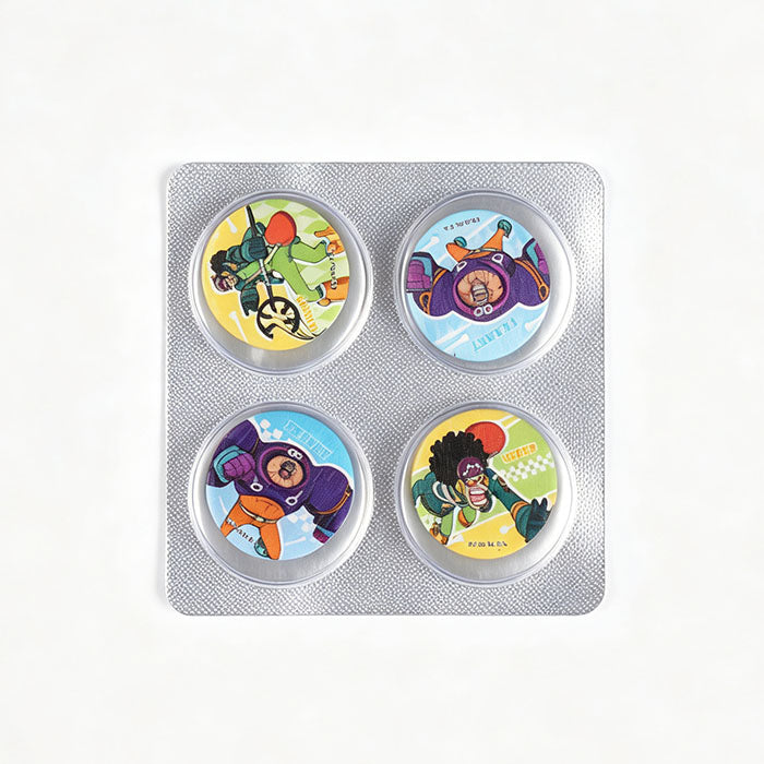 Spillette a tema caramelle della serie One Piece