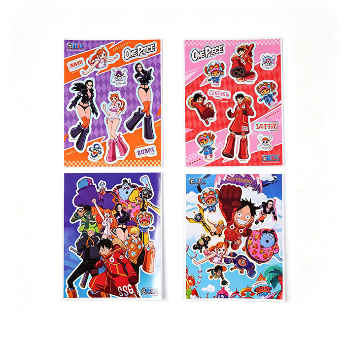 Poster e adesivi laser della serie One Piece