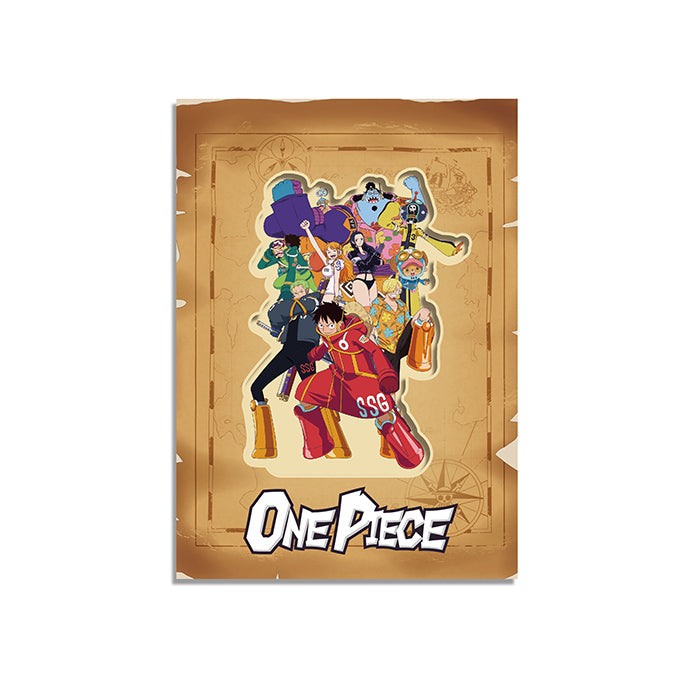 Serie One Piece – Quaderno magnetico con copertina rigida