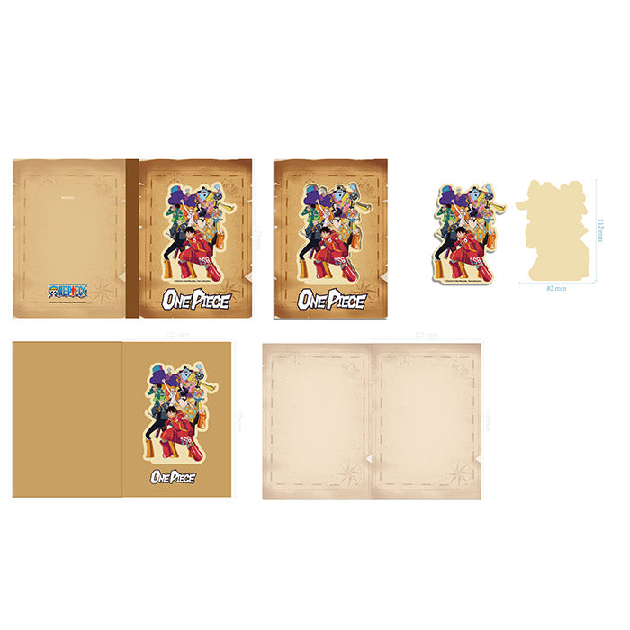 Serie One Piece – Quaderno magnetico con copertina rigida