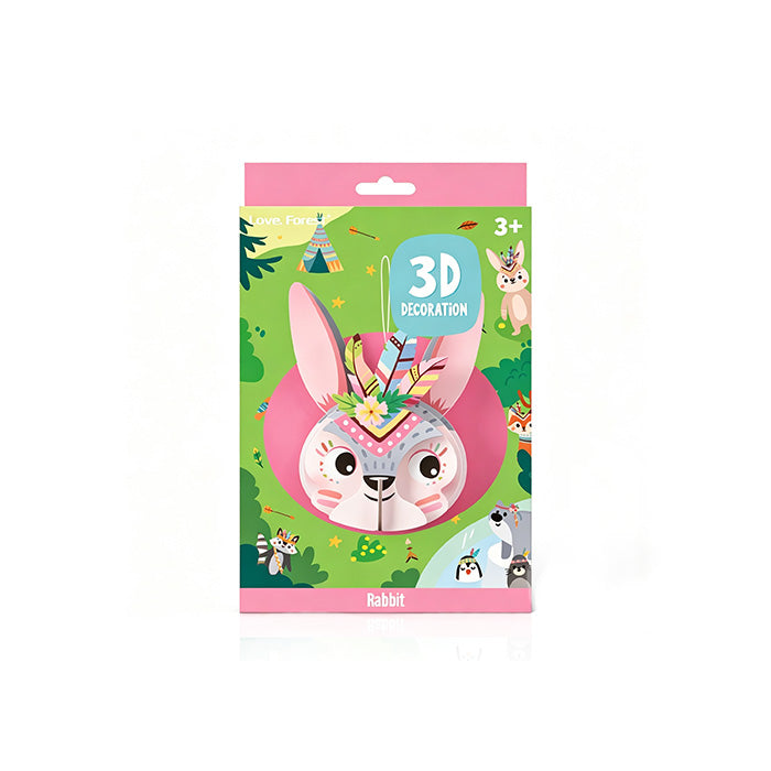 Set di puzzle 3D "Foresta Entusiasta"