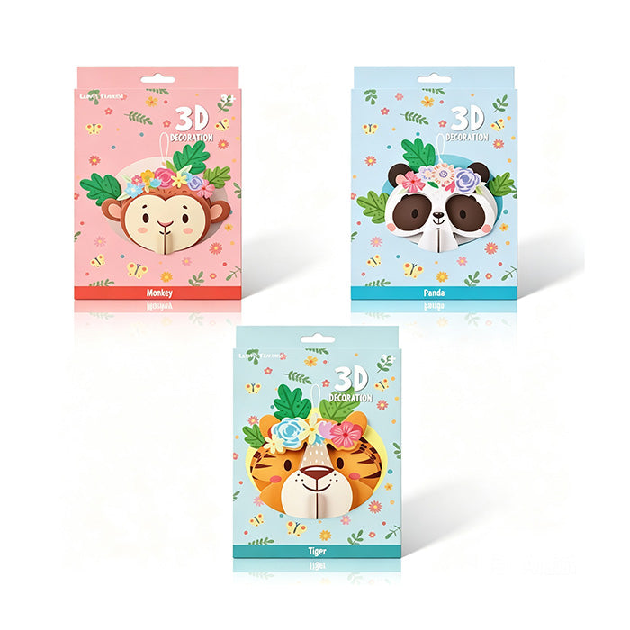Set Puzzle 3D "Giardino Caldo"