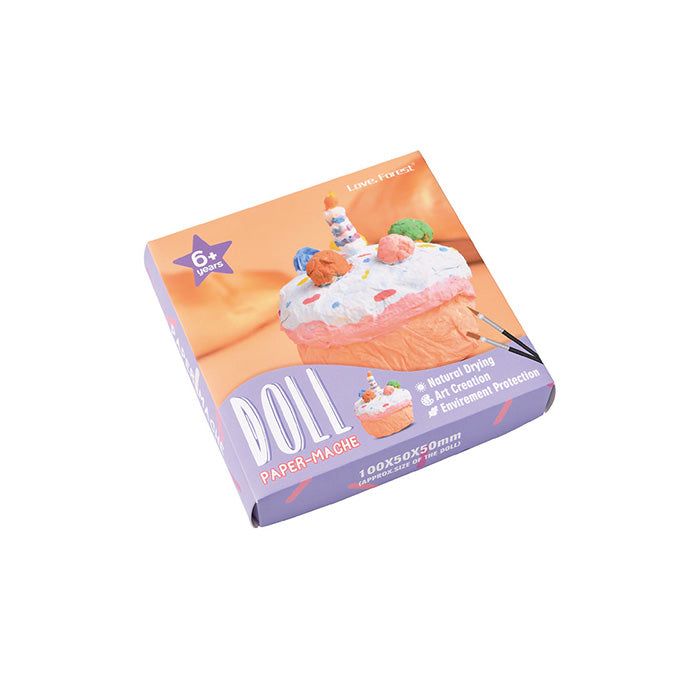 Kit per polpa di carta fai da te a tema gourmet (assortimento di 3 disegni)