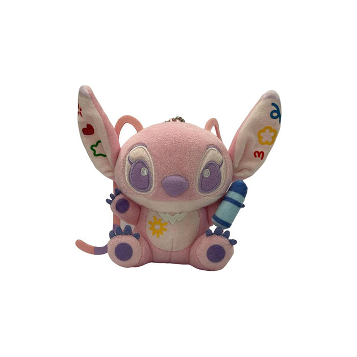 Disney Stitch Series – No. 5 Sitting Little Artist Plush Charm